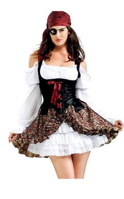 F1475 Ladies Costume Buccaneer Babe